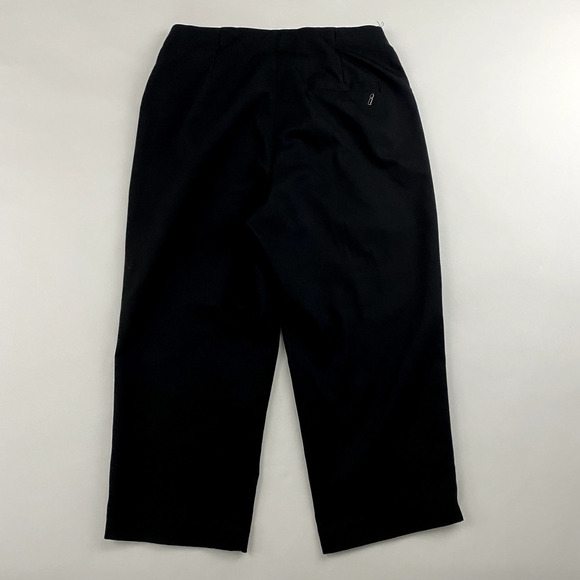 Tail Women's Size 4 Black Straight Leg Capri Pants Cropped Stretch Waist Active - Picture 7 of 9